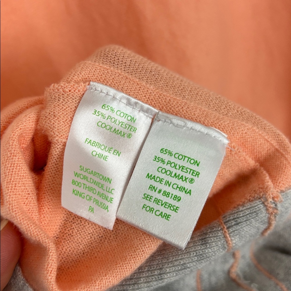 EUC Lilly Pulitzer szS Dayna Coolmax Sweater in the color Peach Flamingo… - Picture 5 of 6